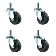 4pcs universal wheel for Auto Parts Transmission Bracket Wheel Engine Crane Rim Caster Full Iron Uni