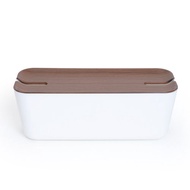 木紋安全集線盒(XL) 桌上地下收納 延長線收納盒