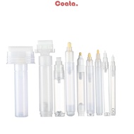 COATA Paint Pen Accessories Repeatable Use Barrels Tube Transparent Liquid Chalk Marker