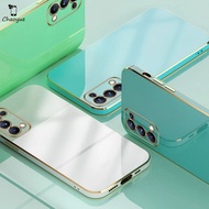 6D Square Plating Silicone Phone Case For OPPO Reno 4 Pro 3 2 2Z 2F 10X Zoom Reno4 Reno3 Reno2 4G 5G 2023