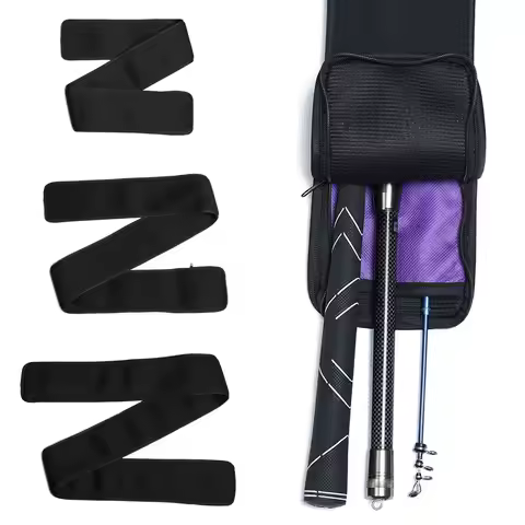 Soft Thicken Storage case Protective Bags Fishing Rod Bag Wear Resistant Rod Sleeve Lure Fishing Tac