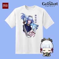 KAMISATO AYAKA GENSHIN IMPACT PREMIUM COTTON SHIRT