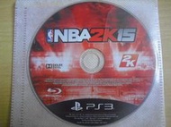 ※隨緣※已絕版 PS3：NBA 2K15．美國職業籃球㊣正版㊣不錯選擇/值得收藏/光碟正常/裸片包裝．一片裝 100 元
