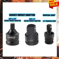 SOCKET IMPACT ADAPTOR 3/4'' x 1/2'' / 3/4'' x 1'' / UNIVERSAL JOINT 1/2''