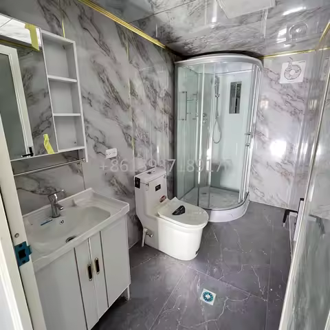 Tiny Houses Ready Made 3 Bedroom Prefabricated House Prefab Modular Homes Expandable Container House