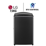LG 15kg Top Load Washer T2515VBTB with Smart Inverter and Turbo Drum Washing Machine