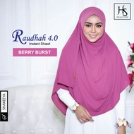 Tudung Labuh/Shawl Labuh/Instant Shawl Labuh- 2 muka @ 2 loops