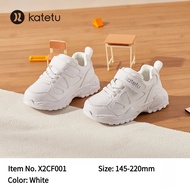 SG 🇸🇬 seller/KATETU Boys' Pure School Shoes Autumn Girls' Little White Shoes Children's Dad Shoes校园鞋