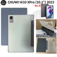 สำหรับ CHUWI Hi10 XPro 10.1 "2023แท็บเล็ตพีซี Chuwi Hi10 Xpro 10นิ้วแอนดรอยด์13เคสกันกระแทกหนัง PU ป