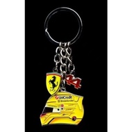 F1 Fleet Helmet Keychain Pendant