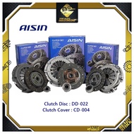 Aisin Clutch Disc Plate Cover Kit Set for Perodua Kenari Kelisa Myvi Viva 1.0 - 7.0