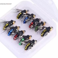 Fishing Fishhook Flies Fly Fishing Decoy Bait Sequins Fly Hooks S Bait Feather