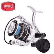 2024 PENN BATTLE IV DX Spinning reel 2500-8000 ตกปลา Reel HT-100 ระบบ 7BB โลหะเต็มรูปแบบ Pre-Load Sp