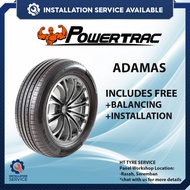 [Installation Available] *LOWEST PRICE* Tayar Tyre Tire 12 13 14 15 16 inch POWERTRAC ADAMAS