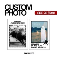 BEEDAZED CUSTOM PHOTO 2R (6X9CM) | GLOSSY PAPER FRAME ALBUM TEMPLATE