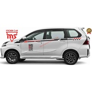 Sticker sticker TOYOTA avanza veloz rush calya sienta innova sponsor