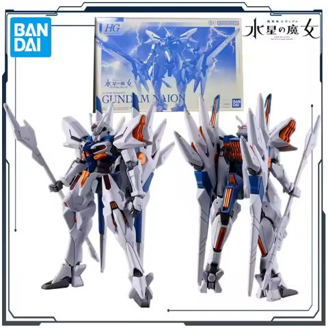 Bandai Original HG Gundam Mercury's Witch Series Gundam Noion 1/144 Anime Action Assembly Model Toys