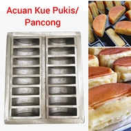 Acuan Kuih Pukis /kuih pancong /pukis mould Aluminium (16 lubang)