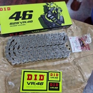 DID CHAIN 525 120 520 120 VR46 100% ORIGINAL FROM JAPAN