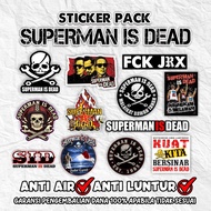 Superman Is Dead Band Sticker Pack Already Cut | SID BAND sticker pack, aesthetic sticker pack stick