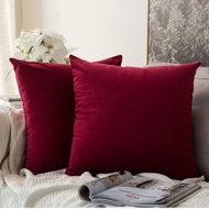[MAROON] Sofa Cushion Cover 40x40 45x45 50x50 30x30
