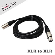 [FIFINE XLR (Female) To (Male) Audio Cable L9] 2.8M/Suitable For Hole Microphone/FIFINE K740/AM8 Mic