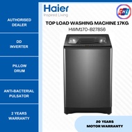 HAIER [AUTHORISED DEALER] WASHING MACHINE 17KG HAIER HWM170-B278S6 - HAIER WARRANTY MALAYSIA