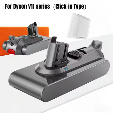 Battery for Dyson V11 25.5V 6000mAh Replacement Snap Battery for SV15 SV16 SV22 SV28 Absolute/Total 