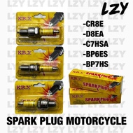 LZY Spark Plug For C7hsa D8ea Bp7hs Cr8e Bp6es Universal Motorcycle