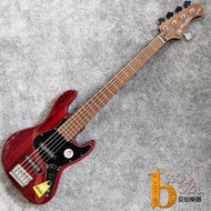 【反拍樂器】Bacchus Bass WL5-ASH/RSM STR 五弦 電貝斯 烘烤楓木指板 紅色 免運