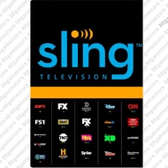 Sling TV Premium Account With Warranty Blue Orange