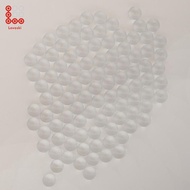 [Lovoski] 100PCS 8mm Novelty Toys Glass Marbles Hoodle for Player Games Accs Clear