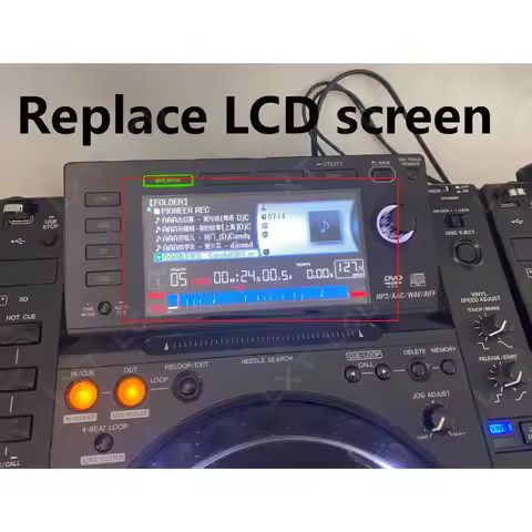 Original 7 Inch LCD For Pioneer CDJ-2000NXS2 CDJ2000NXS2 CDJ-2000 NEXUS LCD Display Screen Replaceme