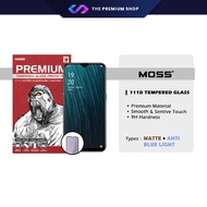 MOSS 111D Full Cover Matte Anti B.Light Tempered Glass For Oppo A1X A3 A3S A3X A5 A5S A9 A9X A11S A1
