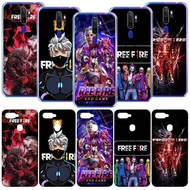Realme 5 5i 5s 5Pro Q 6 6Pro 6i 7Pro 7i C11 C12 C15 C3 Transparent PhoneCase Casing GQ73 Free Fire C