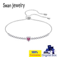 262S Swan Jewelry KIKIH Swarovski Bracelet Woman Swarovski Swan Jewelry Ladies Crystal Bracelet Brac