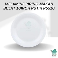 MICTON Premium Flat Dinner Plate 10 Inch P5510 Flat Dinner Plate Flat Plate Multipurpose Flat Plate 