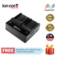IONCORE Dual Charger for NP-F Battery (F550/F750/F970)
