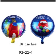 E3-33 happy birthday foil balloon