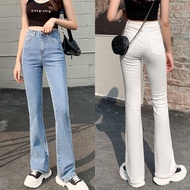 Women Jeans Plus Size High Waist Denim Flare Pants Woman Stretch Skinny Korean Casual Jeans Trousers