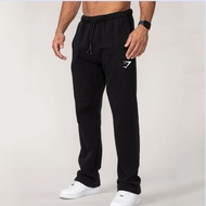 original Gymshark Mens Sports Pants Autumn And Winter New Jogger Gym Cotton Printed Bouquet Feet Cas