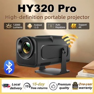 Android13.0 HY320 PRO 4K HD Android 13.0 LCD Portable Projector Wifi6 BT5.2 Native 1920*1080P Built-