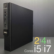 Dell i5/i7 (2/4核微型快速電腦) ｜[雙核i5-4570T]/ [4核i5-4590T]/ [4核i7-4765T] ｜(8/16GRam/128/256/500/960G SSD) 自選規格配置. 內容有價錢列表) ｜十秒開機｜ USB 3.0. WiFi ｜可選Windows 10/11 Pro ｜文書上網. 看YouTube. Netflix電影等最佳電腦選擇. 熱賣! 可輸出4K解像屏幕🚀❤️ Best Performance &amp; Price Tiny PC