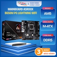 MainBoard AMD ASROCK B650M PG LIGHTNING WIFI (AM5, DDR5) - Genuine Product