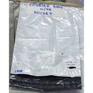 courier bag pocket waybill kurier beg plastik parcel tahan 50pc A3 wmp wlp saix 32x44 38x52cm white 