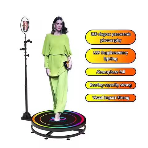 Hot Sale Degree 360 Photo Booth Accessories Photobooth Video Booth