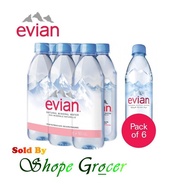 Evian Mineral Water Prestige Multipack (6 x 500ml)