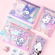 Sanrio A4 folder A4 zipper bag/ 1 zipper A4 1 zipper folder/ A4 mesh folder/