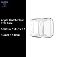 Clear TPU case for Apple Watch Series 6 / SE / 5 / 4 (40mm / 44mm)Smart Watches