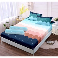 SET SPREI MOTIF TERBARU AESTETIC KOREAN BAHAN DISPRES CLOUDY GREY|CLOUDY PINK|FLORAL GREEN|FLORAL WH